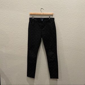 GAP brand black with white dots dress casual pants